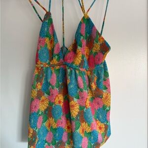 Zara Multicolor Floral Camisole